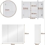 Ormarić sa ogledalima - Image 8