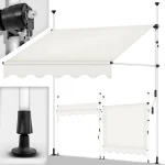 Balkonska tenda 400 cm, bež -