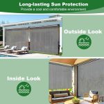 Vertikalna tenda 2.4x2.4 m, siva - - Image 3