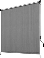 Vertikalna tenda 2.4x2.4 m, siva - - Image 4