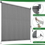 Vertikalna tenda 2.4x2.4 m, siva - - Image 5