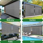 Vertikalna tenda 2.4x2.4 m, siva - - Image 8