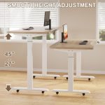 Električni sto s podesivom visinom, 140 X 76 cm - - Image 3