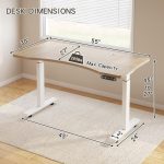 Električni sto s podesivom visinom, 140 X 76 cm - - Image 6