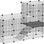 Kavez za male životinje glodare 140x70x105cm