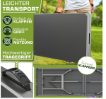 Vrtni stol 180 x 75 cm Sklopivi - Image 2