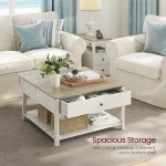 Klub stolić s 2 velike ladice - Image 6