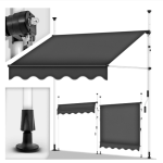Tenda s kopčom 300x180 cm bez bušenja