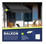 Tenda s kopčom 300x180 cm bez bušenja - Image 3
