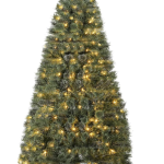 Umjetno božićno drvce, 150 cm, jela s lampicama