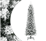 Umjetno božićno drvce Tanko sa snijegom 150 cm PVC