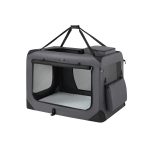 Kavez za pse sa sklopivim metalnim okvirom i ručkama