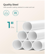 SONGMICS Kutna polica za tuš - Image 6