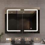 Ormarić za kupatilo sa ogledalom