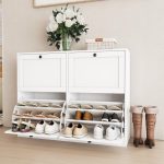 Ormarić za obuću sa 4 preklopne latice