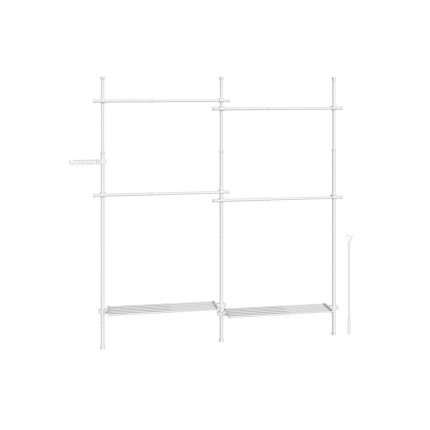 Vješalica za odjeću s 3 nivoa