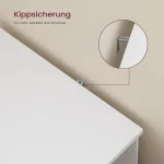 Kupatilski ormarić od bambusa 90x60x30 cm, bijeli - - Image 9