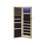 Viseći ormarić za nakit - boja hrasta