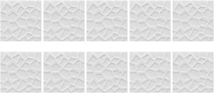 Samoljepljive pjenaste ploče 10 komada 35 x 35 cm