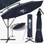 Suncobran, promjer 300 cm s ručicom - OŠTEĆEN