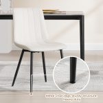 Trpezarijske stolice set od 4 za kuhinju, dnevni boravak - Image 5