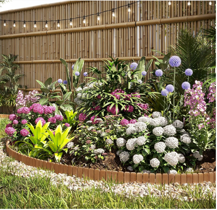 2331_1.png Fleksibilna drvena ograda 203 x 10 cm, - Image 1