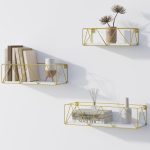 Set od 3 zidne viseće police