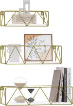 Set od 3 zidne viseće police - Image 6