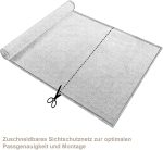 Mreža za ogradu, HDPE 180g/m², antracit 1,5 x 25 m - Image 4