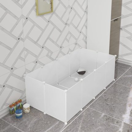 Ograda za igru zamoraca, hrčaka, zečića 142 x 72 x 45 cm