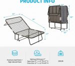 Sklopivi krevet bez madraca - Image 3