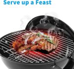 Klasični okrugli roštilj na ugalj - - Image 4