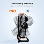 Podni ventilator 60 cm, 200 W - - Image 6