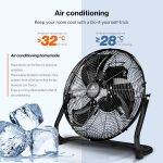Podni ventilator 60 cm, 200 W - - Image 7