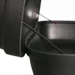 Kofer za motor XXL, 48L, crni, sa nosačem i bravom - - Image 2