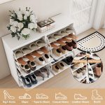 Ormarić za obuću sa 4 preklopne latice - Image 4