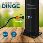 Solarni tuš za dvorište i bazen 35L, crno/zelena - Image 4