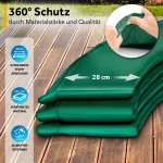 Zaštitni rub za trampolinu 427 cm, zeleni -