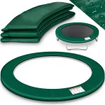 Zaštitni rub za trampolinu 427 cm, zeleni - - Image 6