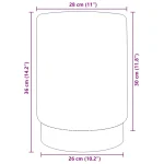 Tabure / Stolica bez naslona - Crni Samt & Zlatna baza - Image 5
