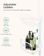 A5-0076 Kutna polica za kupatilo - Image 5