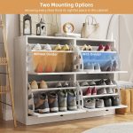 Ormarić za obuću sa 4 preklopne latice - Image 5