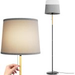 Podna lampa (crna)