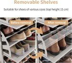 Ormarić za obuću sa 4 preklopne latice - Image 7