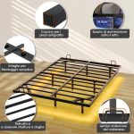 Metalni krevet 200x90 - Image 4