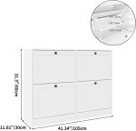 Ormarić za obuću sa 4 preklopne latice - Image 9