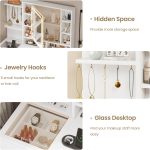 Kozmetički stol sa svjetlima u 3 boje - Image 6