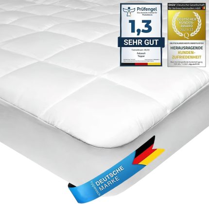 Nadmadrac od mikrovlakana s podlogom 100x200 cm