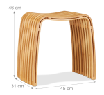 Hodnička stolica od bambusa - Image 3