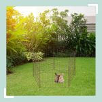 Metalna vrtna ograda sa 5 dijelova ograde - Image 2